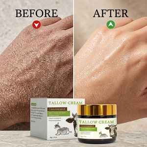 Crème hydratante corporelle fouettée au suif de bœuf 100% nourri à l'herbe, 50g – Essentiel pour les soins de la peau - Product Image 3