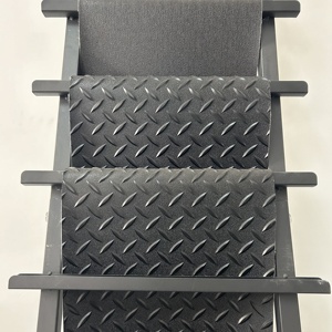 En soldes <span class=keywords><strong>Tapis</strong></span> de sol en <span class=keywords><strong>vinyle</strong></span> imperméable, durable et antidérapant à motif de pièce de monnaie en diamant pour porte d'entrée de garage - Product Image 4