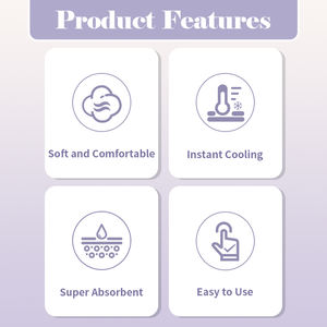 Perineale ijspakken Postpartum herstel 6 stuks Herbruikbare effectieve milieuvriendelijke warme/koude therapie gelpakketten voor genezing na keizersnede - Product Image 3