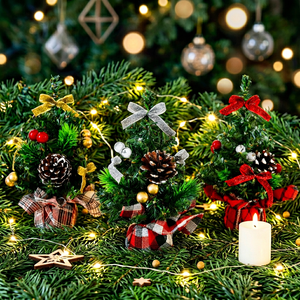 In Stock Wholesale High-quality Special <strong>Christmas</strong> <strong>Tree</strong> S29 20 cm Indoor <strong>Desktop</strong> Decoration PVC Flame-retardant Material - Product Image 1