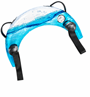 Sac lesté en PVC pour l'eau, sac de puissance en U rempli d'eau, alternative au sac de sable, équipement de fitness à poids réglable pour l'entraînement du tronc
