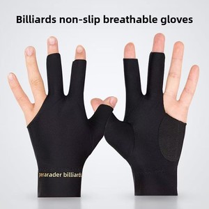 Guanto da Biliardo Xinyi a Tre Dita con Estensione Triangolare, in Nylon Antiscivolo, Alta Elasticità, per Mano Sinistra, Taglia XL, Unisex - Product Image 6