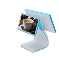 Sistemas POS Todo en Uno con Pantalla Dual Windows, Punto de Venta con Impresora, Terminal de Pago en Efectivo, Sistema de Caja Registradora para Minoristas