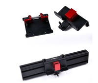 Plaques de montage d'écran réglables pour support de moniteur de cockpit en aluminium Sim Racing Plaques de connexion d'écran réglables
