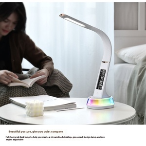 Iş ofis çok fonksiyonlu ekran zaman çalar saat sınır ötesi renkli atmosfer masa lambası göz koruması için - Product Image 4