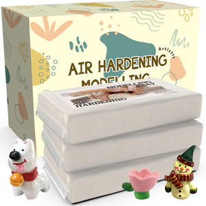 <span class=keywords><strong>Argile</strong></span> modelante <span class=keywords><strong>durcissante</strong></span> à l'air-Blanc 500g <span class=keywords><strong>argile</strong></span> modelante sèche à l'air pour enfants - Product Image 1