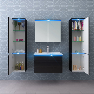 <span class=keywords><strong>Muebles</strong></span> de baño <span class=keywords><strong>baratos</strong></span> mueble de lavabo mueble de baño a prueba de agua de 30 pulgadas - Product Image 6