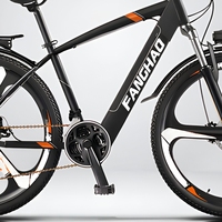 Vélo de montagne électrique haute puissance 750W 1000W 48V, vélo électrique à suspension intégrale, pneus larges, Bicicleta Electrica pour tout-terrain