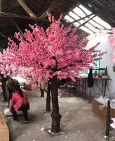 Ranting Bunga Sakura Buatan Dekorasi Pernikahan Centerpiece Luar Ruangan