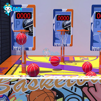 Machine de jeu d'arcade de terrain de jeu d'intérieur directe d'usine avec le nouveau basket-ball électronique pour le parc de sports