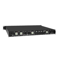Amplificateur numérique DP418 professionnel de classe D, 4 canaux, métal, 8 ohms, 1800W, portable, performance scénique, haute qualité