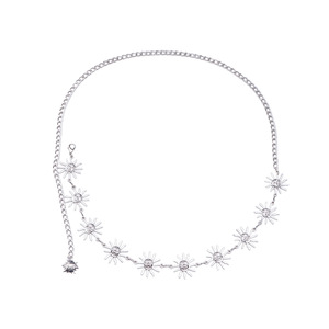 เครื่องประดับทองคำแบบคาดเอวสไตล์ยุโรปอเมริกัน ลายดาว  วัสดุโลหะผสมสังกะสี เหมาะสำหรับงานปาร์ตี้ ฮิปฮอป - Product Image 5