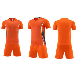 Kaos Sepak Bola Musim Panas Langsung dari Pabrik, Jersey Sepak Bola Custom Seragam Tim, Bahan Bernapas 100% Poliester, Pakaian Latihan, Supplier OEM - Product Image 3