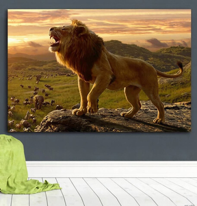 Arte Mural 3D <span class=keywords><strong>de</strong></span> León Africano, Diseño <span class=keywords><strong>de</strong></span> Moda, Decoración <span class=keywords><strong>de</strong></span> Porcelana <span class=keywords><strong>de</strong></span> Cristal <span class=keywords><strong>de</strong></span> Alta Definición para el Hogar, Venta al Por Mayor - Product Image 6