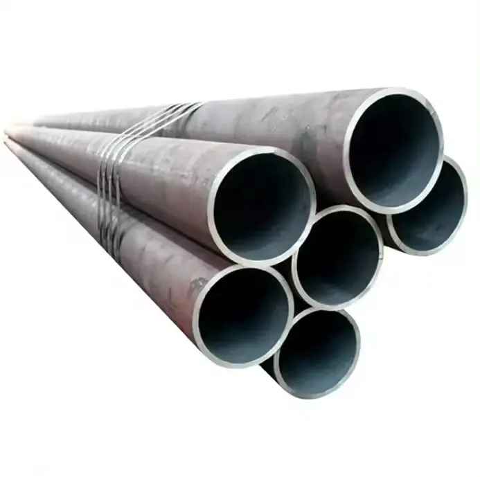 Q235 Grade Seamless Carbon Steel Pipe Ms CS API 5L ASTM A106 Gr. B Sch40 Sch80 Emt Pipe Drill Oil Pipe Available 6m 12m