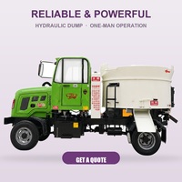 Bétonnière industrielle montée sur camion 4x4 avec moteur diesel et boîte de vitesses pour usage agricole, nouvelle arrivée