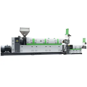 पीपी एचडीपीई LDPE ABS पीसी पुनश्च बेकार प्लास्टिक रीसाइक्लिंग मशीन प्लास्टिक Granulator मशीन