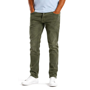 Jean droit confortable coupe slim pour homme, taille mi-haute personnalisée, design de poches, style streetwear décontracté, hiver, 100 % coton - Product Image 2