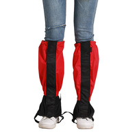 Couvre-chaussures d'hiver pour la neige Couvre-chaussures thermiques isolés imperméables Crampons de glace Chaussures Couvre-chaussures Protecteurs de temps froid Météo
