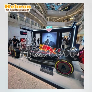 Escultura <span class=keywords><strong>de</strong></span> Coche <span class=keywords><strong>de</strong></span> Carreras F1 a Escala Real 1:1 para Colección en Casa, Decoración <span class=keywords><strong>de</strong></span> Pared, Escultura Pop Art Realista del RB21 - Product Image 3