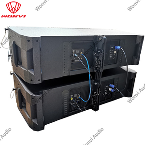 Çift 12 inç hat düzenekli hoparlörler HDL 50-A 4K üç yollu çizgi dizi ses sistemi - Product Image 6