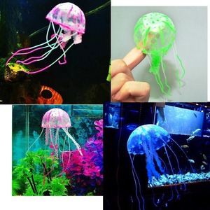 Grande méduse réaliste en gros, matériau en silicone écologique de haute qualité, sans odeur, décoration d'aquarium, prix d'usine, vente directe - Product Image 2