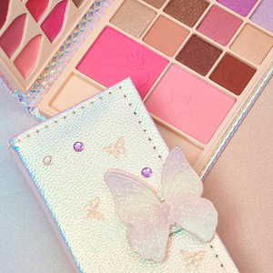 <span class=keywords><strong>Paleta</strong></span> cosmética para niños colores personalizados no tóxicos sombra de ojos vegana lindo maquillaje de mariposa - Product Image 5