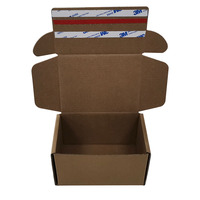 Caja de Cartón Corrugado Kraft Desechable para Empacar, Caja de Cartón Corrugado Impresa para Envíos, Cajas de Envío con Logotipo Personalizado