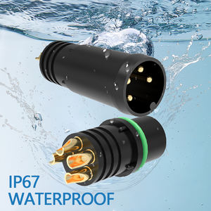 ฉนวนกันความร้อนตัวผู้ตัวเมีย4พิน M8กันน้ำได้แกนยาง IP67 - Product Image 6