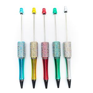 ปากกาลูกลื่นลูกปัดตกแต่งทรงกลมลูกปัดหลากสีแบบทำมือดีไซน์ใหม่ - Product Image 5