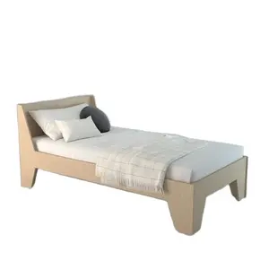 Prezzo di fabbrica mobili camera da letto legno bambino doppio letto per bambini letto singolo telaio per ragazze muebles montessori cama de madera
