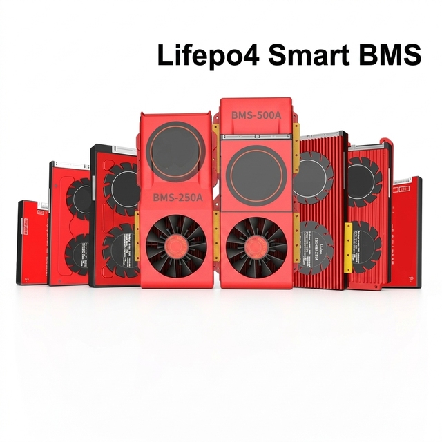Baisiyu Smart BMS 3S-32S Battery Protection Board with UART CAN RS485 Communication for LiFePO4 Lithium Battery Pack FR-4 PCB