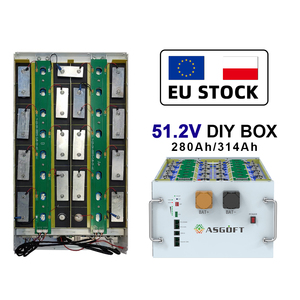 กล่องแบตเตอรี่ DIY 51.2V 280ah 300Ah 314Ah 16kWh เหมาะสำหรับแผงวงจร JK Pace JiaBaiDa BMS กล่องแบตเตอรี่อัจฉริยะ DIY แบตเตอรี่ LiFePO4 - Product Image 1