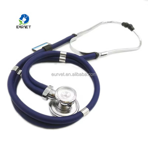 Estetoscopio Pediátrico Manual de Doble Cabeza EUR PET, Precio de Fábrica, Equipo Médico de Acero Inoxidable de Doble Tubo para Uso Clínico - Product Image 5