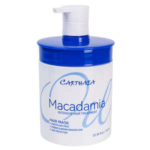 Masque capillaire nourrissant à la macadamia, prix d'usine, hydratation intense, réparation, restauration, masque capillaire au collagène - Product Image 1