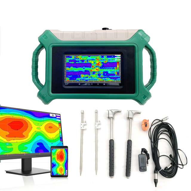 New ADMT-300S-X Single Channel 100M-300M Depth Underground 3D Touch Screen Deep Underground Water Detector Finder