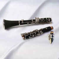 Clarinet Instrument Students Beginners Grade Band Play B-flat Woodwind Clarinet