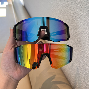 Nouvelles <span class=keywords><strong>Lunettes</strong></span> de Soleil Designer 2026 UV400 Surdimensionnées pour Hommes et Femmes, Idéales pour les Sports de Plein Air - Product Image 1