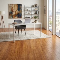 Plancher composite en bambou pour intérieur, texture chaleureuse, performance durable pour la décoration de la maison et des chambres d'hôtes