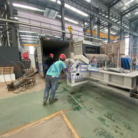 Máquina para Hacer Bloques de Fibra de Coco DANUBE, Semiautomática, 800KN, Certificación CE, 380V, 1 Año de Garantía