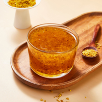 1.3kg Selai Osmanthus Aroma Manis Berkualitas Tinggi Pasokan Langsung Pabrik Double Happiness untuk Minuman atau Topping Dessert
