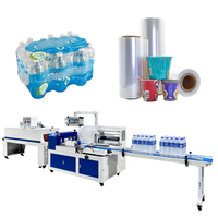Machine d'emballage automatique électrique à film thermorétractable pour les applications alimentaires, des boissons et des produits chimiques, machine d'emballage industrielle