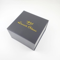 Boîte rigide pliable personnalisable avec logo imprimé DHP, aimantée, en papier, Cajas Imantadas Plegables