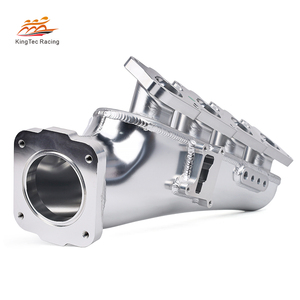 Pièces de moteur de course SR20 Collecteur d'admission billette 6061 aluminium avec rampe d'alimentation pour <span class=keywords><strong>Nissan</strong></span> Silvia Bluebird SR20DET 2.0L - Product Image 4