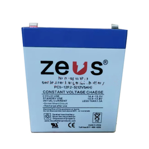Fabricants d'énergie Batteries <span class=keywords><strong>ZEUS</strong></span> PC5-12F2-5 12V5AH Équipement médical Instrument de précision - Product Image 1