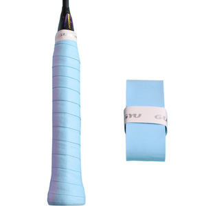 Poignée de raquette de badminton Fuheng 102C, gel laitier antidérapant, absorbant la transpiration, durable, adhésif plat pour raquettes de badminton - Product Image 5