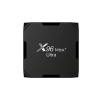 Pour Max+ Ultra Amlogic S905X4 8K Décodeur avec Wi-Fi 5G Android 11 Version Internationale