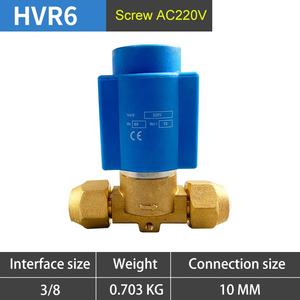 Hvr6 <span class=keywords><strong>3</strong></span>/8 "Ac 220V Odf Sae Messing Koelmagneetventiel - Product Image 3