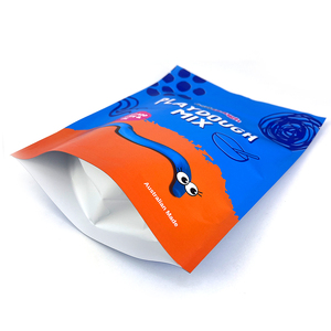Sac d'emballage alimentaire de luxe personnalisé pochette debout anti-odeur en papier d'aluminium pour pâte à <span class=keywords><strong>modeler</strong></span> gummy chip cookie bonbons collations herbe - Product Image 5