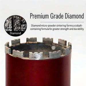 Foret diamanté à haute vitesse et longue durée de vie pour béton et maçonnerie, 3,3"-3,84", vente en gros usine, garantie 3 ans - Product Image 6